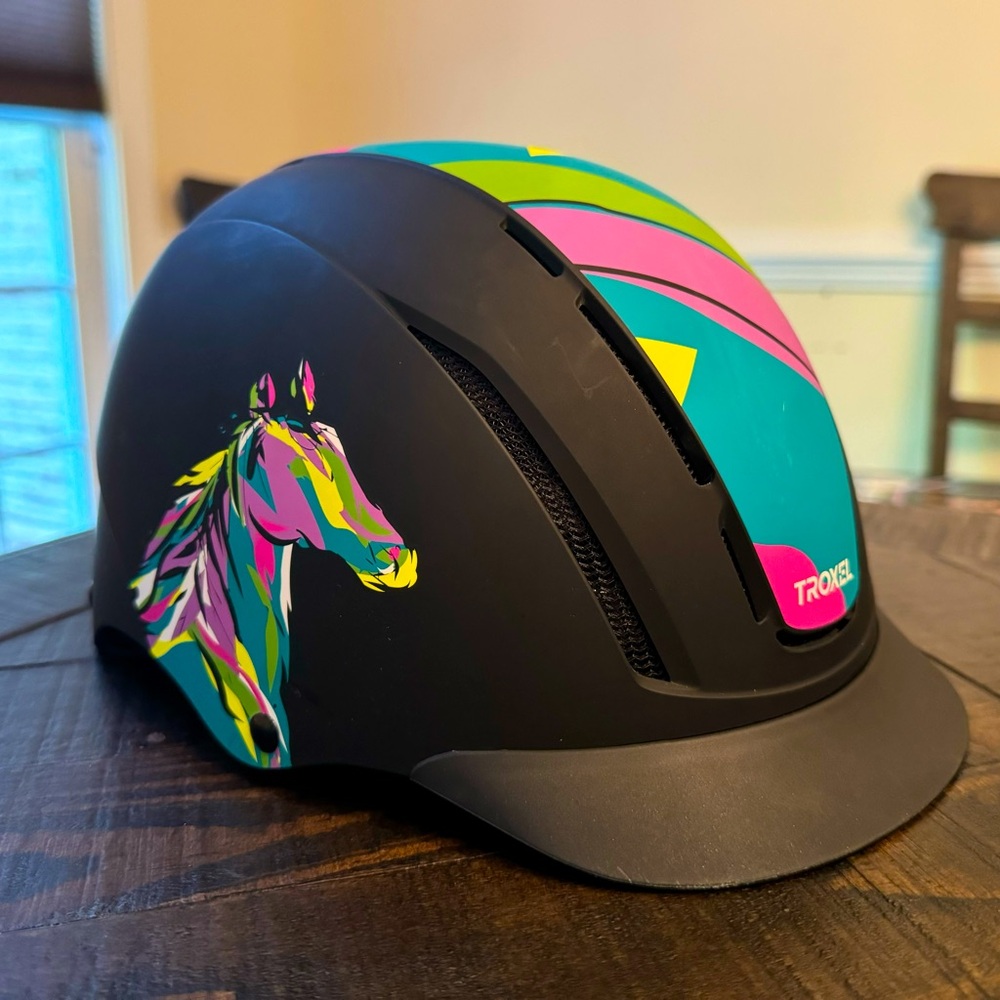 Troxel child’s horseback riding helmet